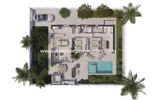  - Villa - Polop - Alberca