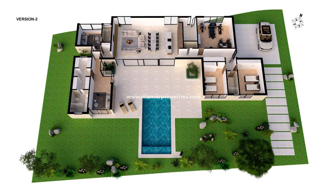  - Villa - Baños y Mendigo - Altaona Golf