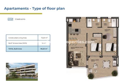  - Apartamento - Orihuela Costa - La Ciñuelica