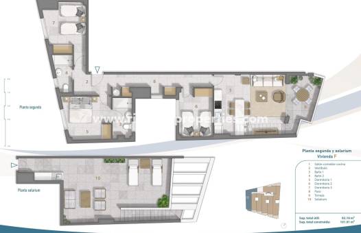  - Penthouse - San Pedro del Pinatar - Playa Villananitos