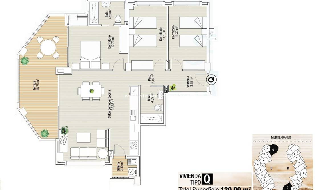  - Appartement - La Manga del Mar Menor - La Manga