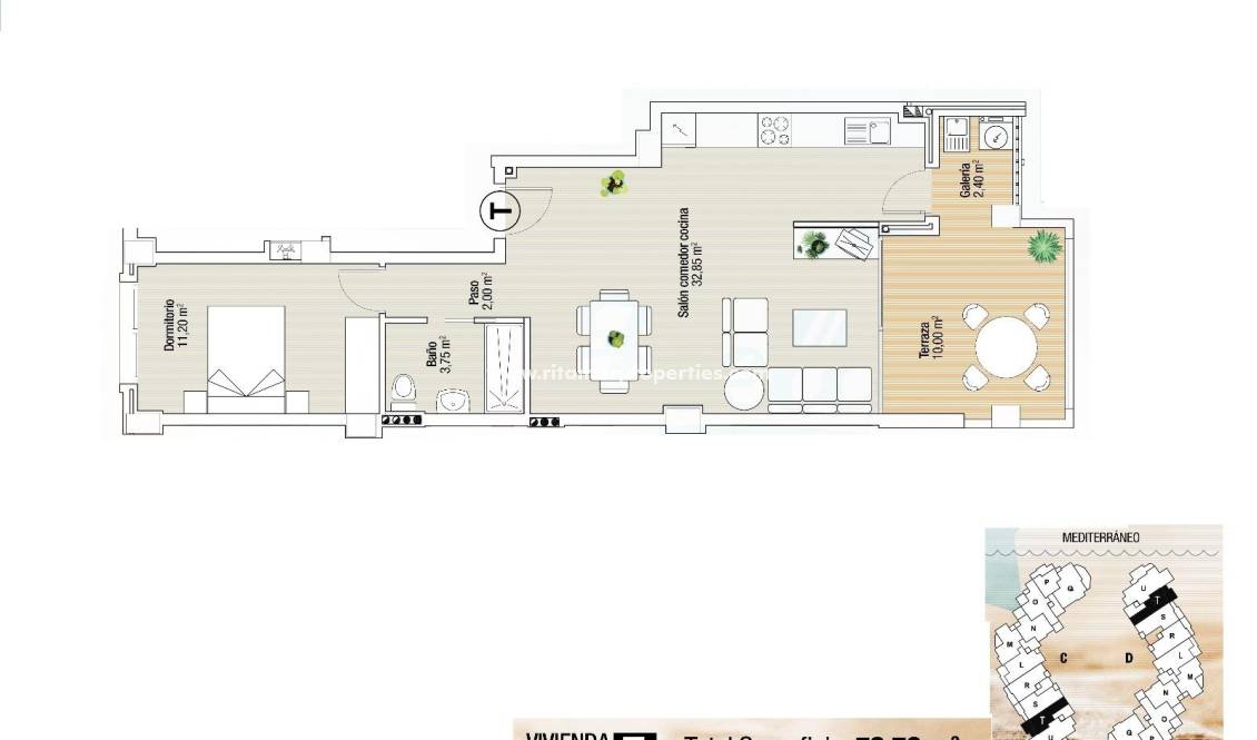  - Apartamento - La Manga del Mar Menor - La Manga
