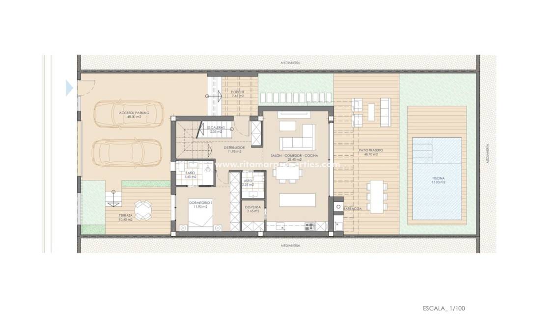 Neubau - Villa - San Juan de los Terreros