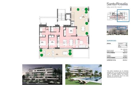  - Penthouse - Torre Pacheco - Santa Rosalía Lake and Life Resort