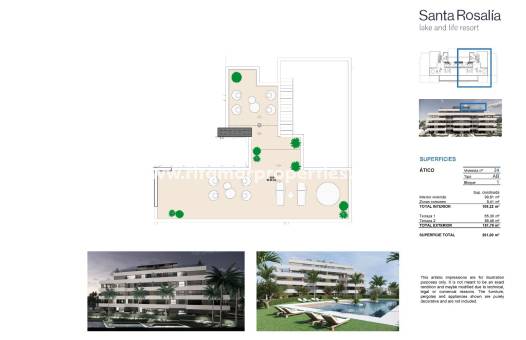  - Penthouse - Torre Pacheco - Santa Rosalía Lake and Life Resort