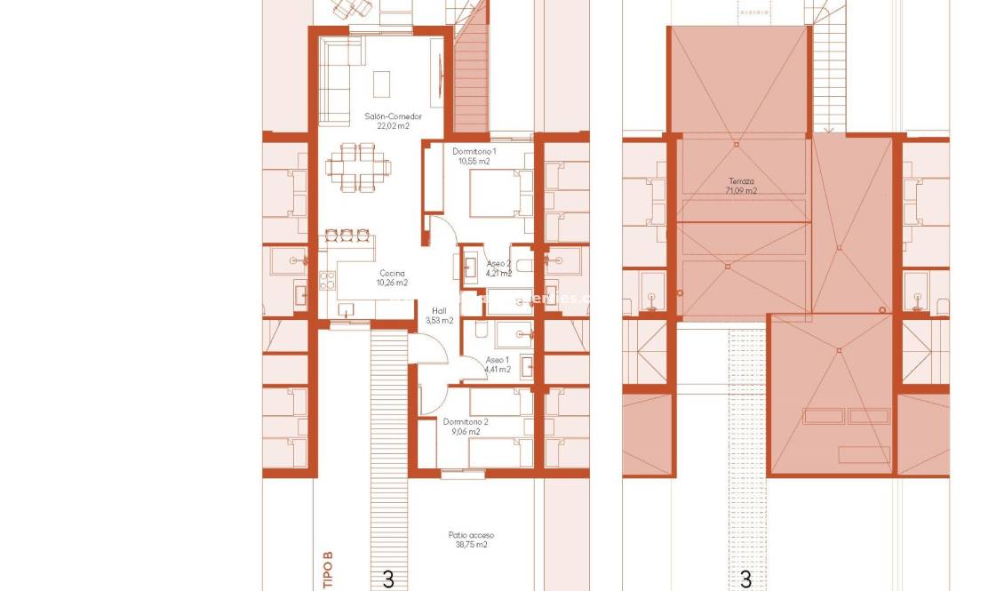 - Town House - Baños y Mendigo - Altaona Golf