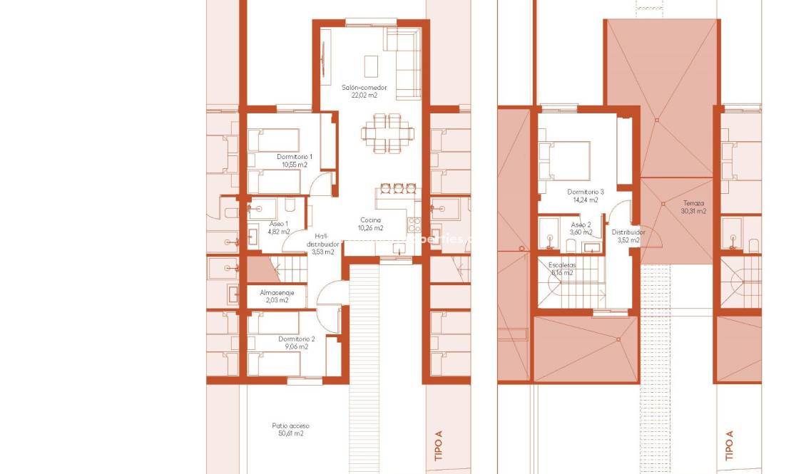  - Town House - Baños y Mendigo - Altaona Golf