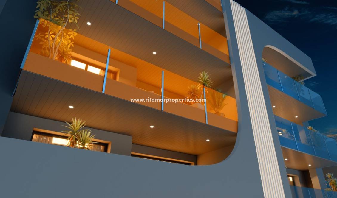 Nieuwbouw - Appartement - Torrevieja - Centro