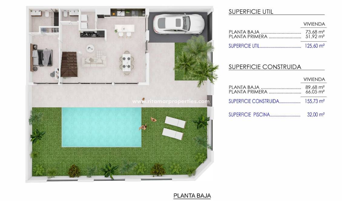  - Villa - San Pedro del Pinatar - Pueblo