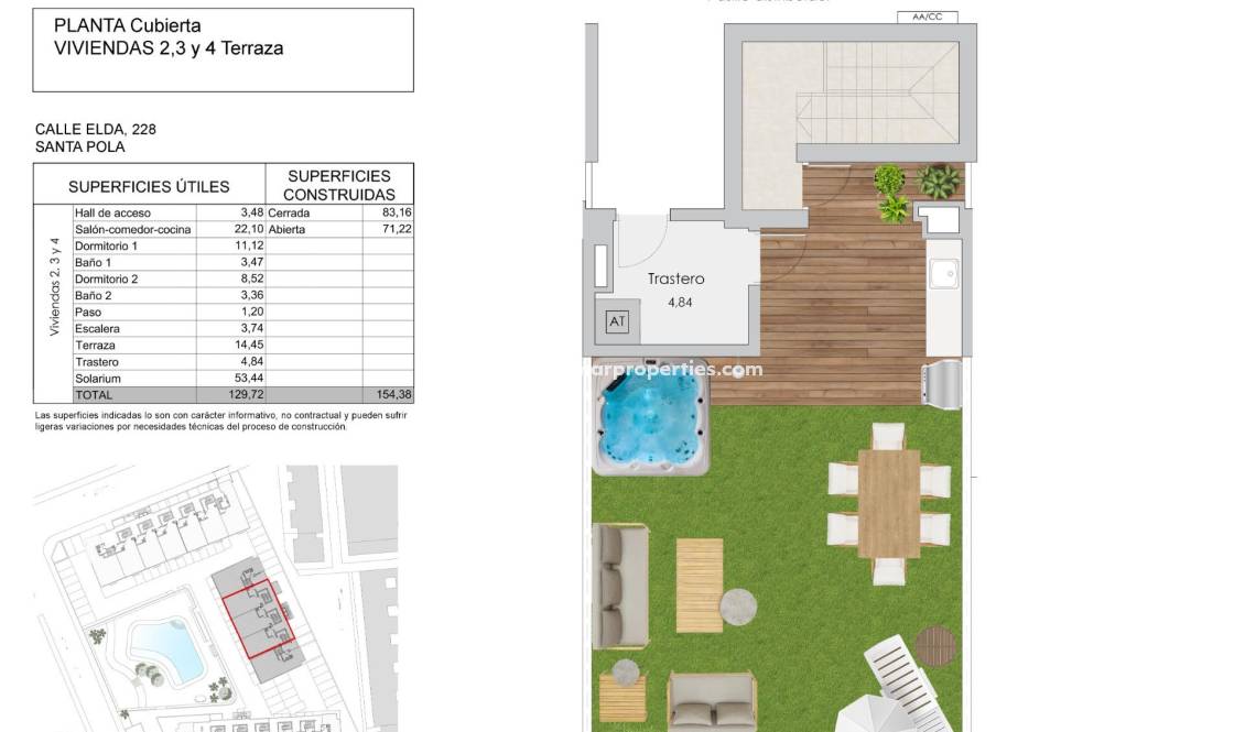  - Penthouse - Santa Pola - Playa Tamarit