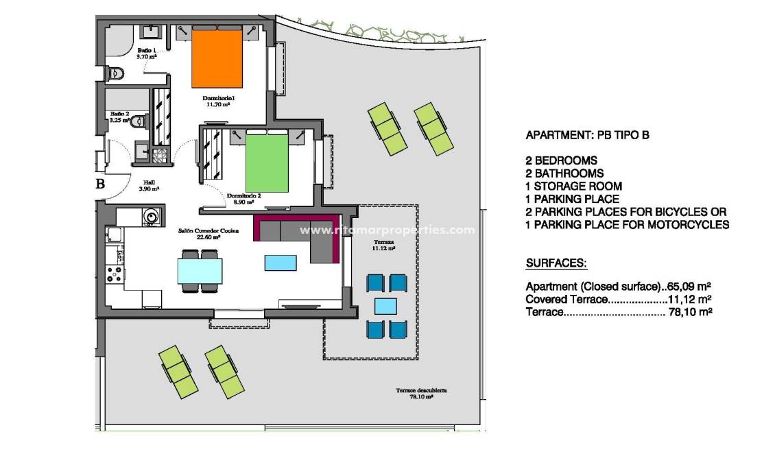  - Appartment - Orihuela Costa - Las Filipinas