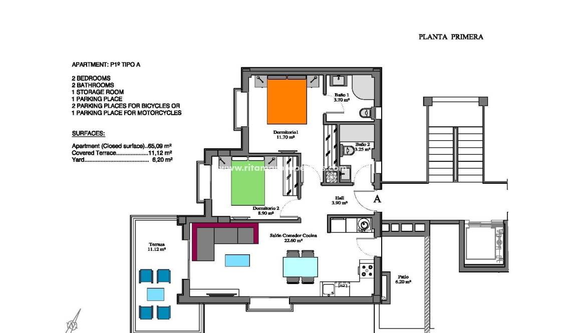  - Apartamento - Orihuela Costa - Las Filipinas