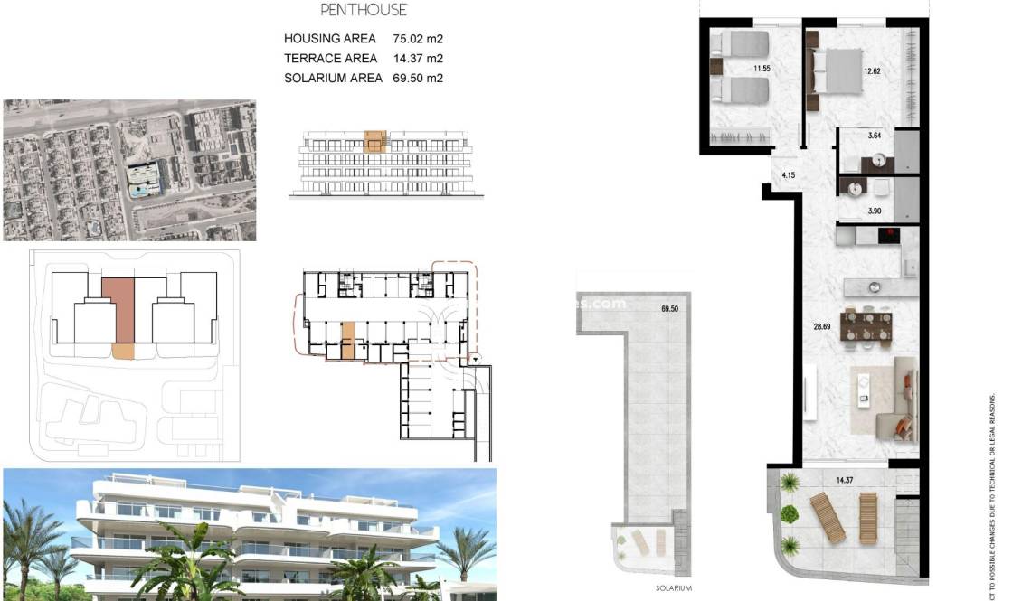  - Penthouse - Orihuela Costa - Lomas De Cabo Roig