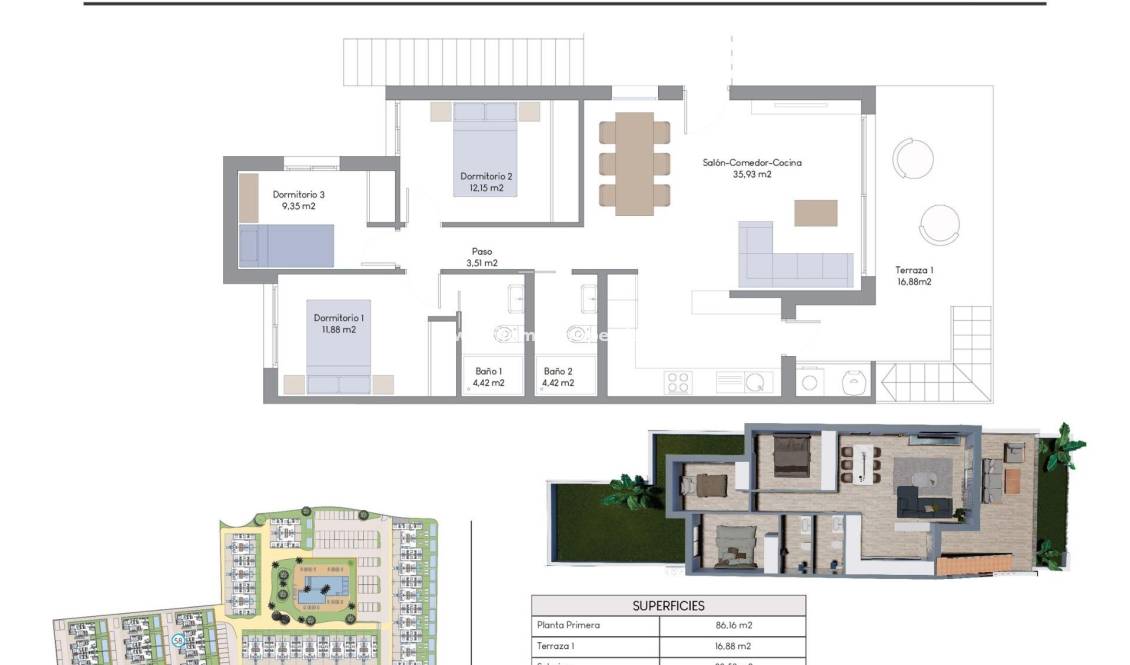  - Bungalow - Finestrat  - Finestrat Hills