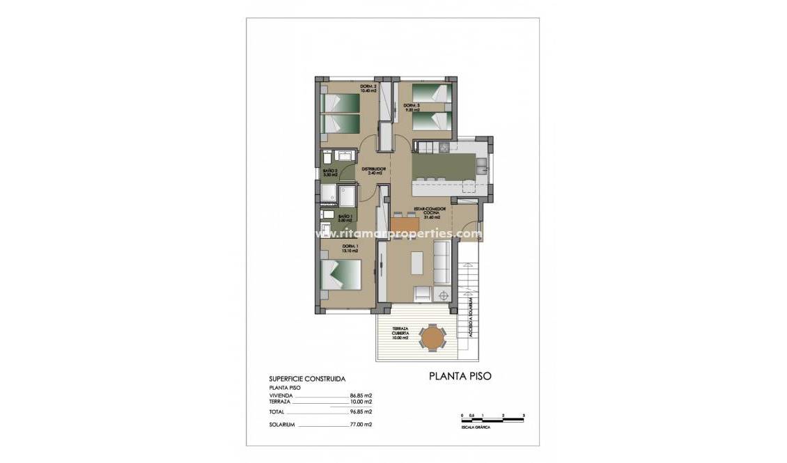 Obra Nueva - Bungalow - San Miguel de Salinas - VistaBella Golf