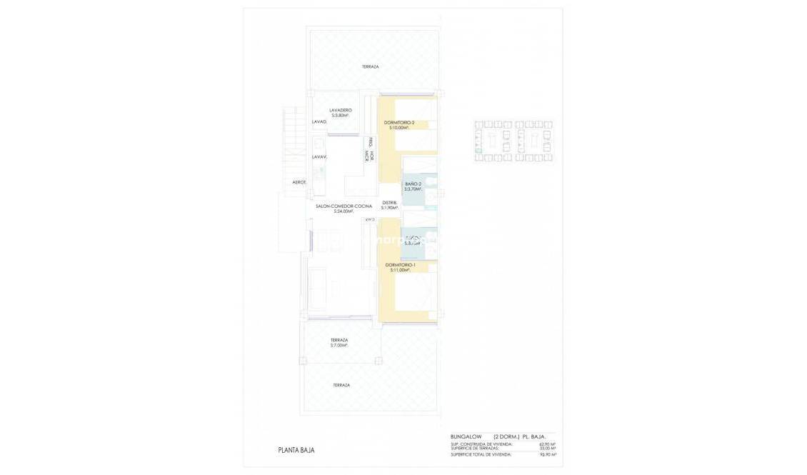 Obra Nueva - Bungalow - Torrevieja - Los Balcones