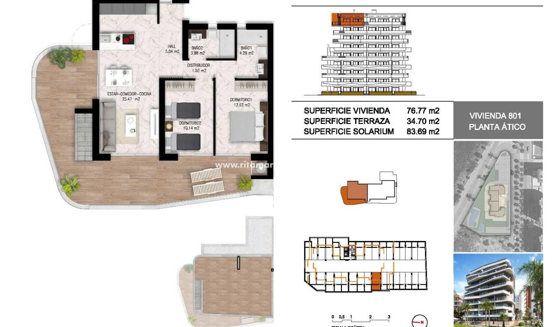  - Penthouse - Guardamar del Segura - Puerto