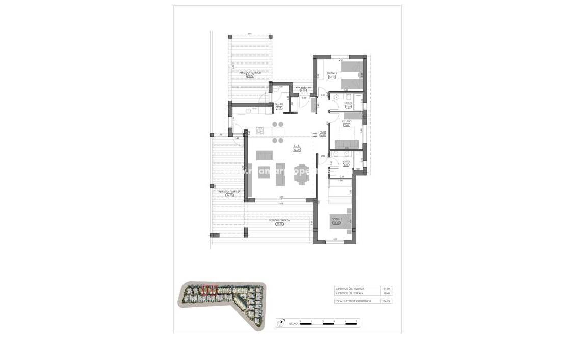  - Villa - Algorfa - La Finca Golf