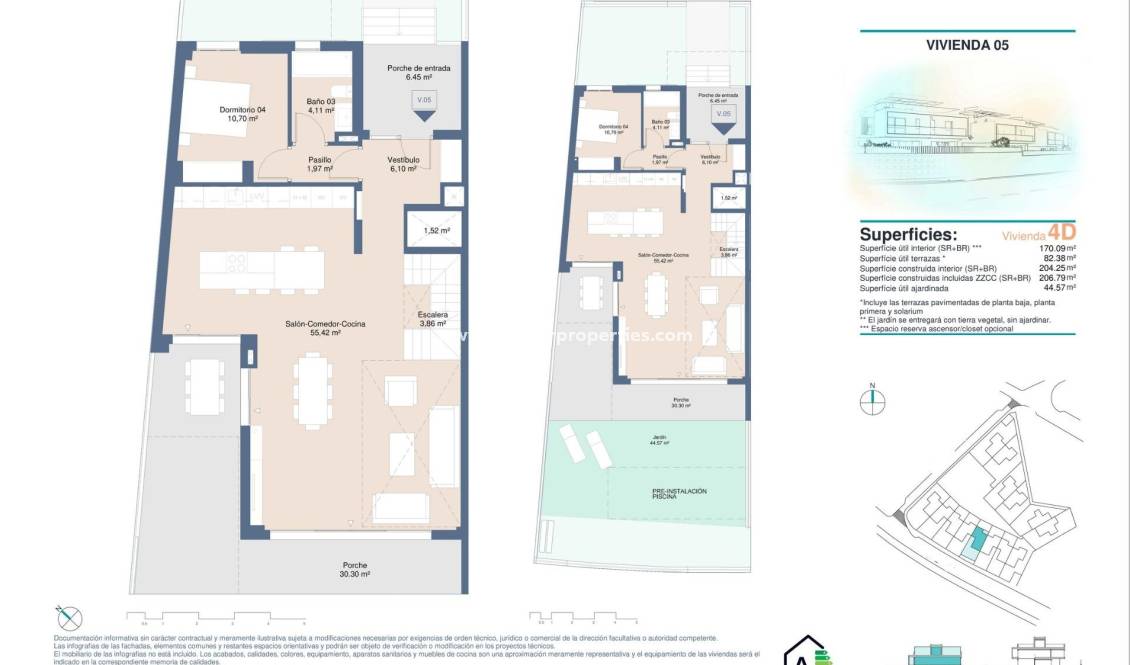  - Town House - San Juan Alicante - Cabo de las Huertas