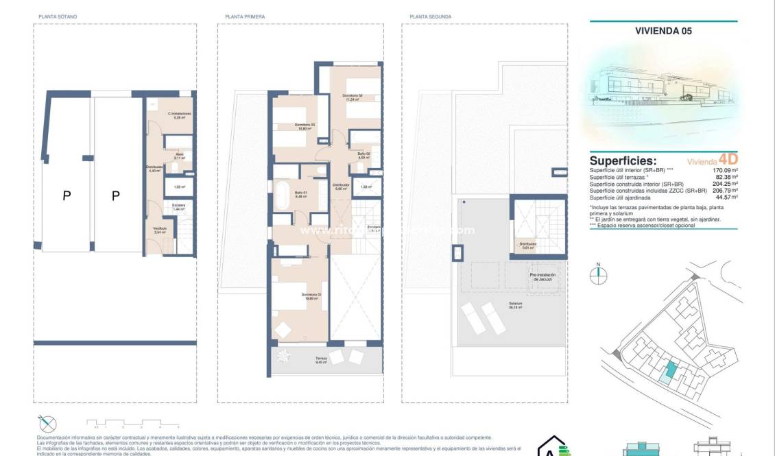  - Town House - San Juan Alicante - Cabo de las Huertas