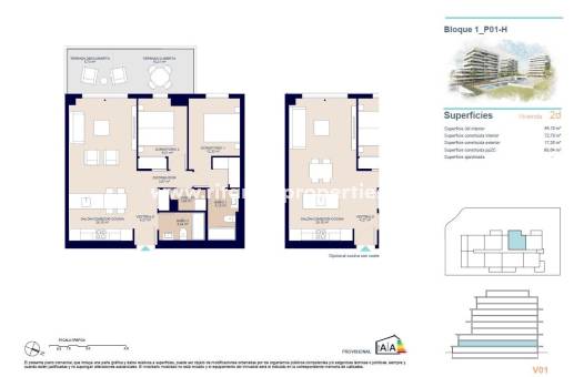  - Wohnung - Villajoyosa - Playa del Torres