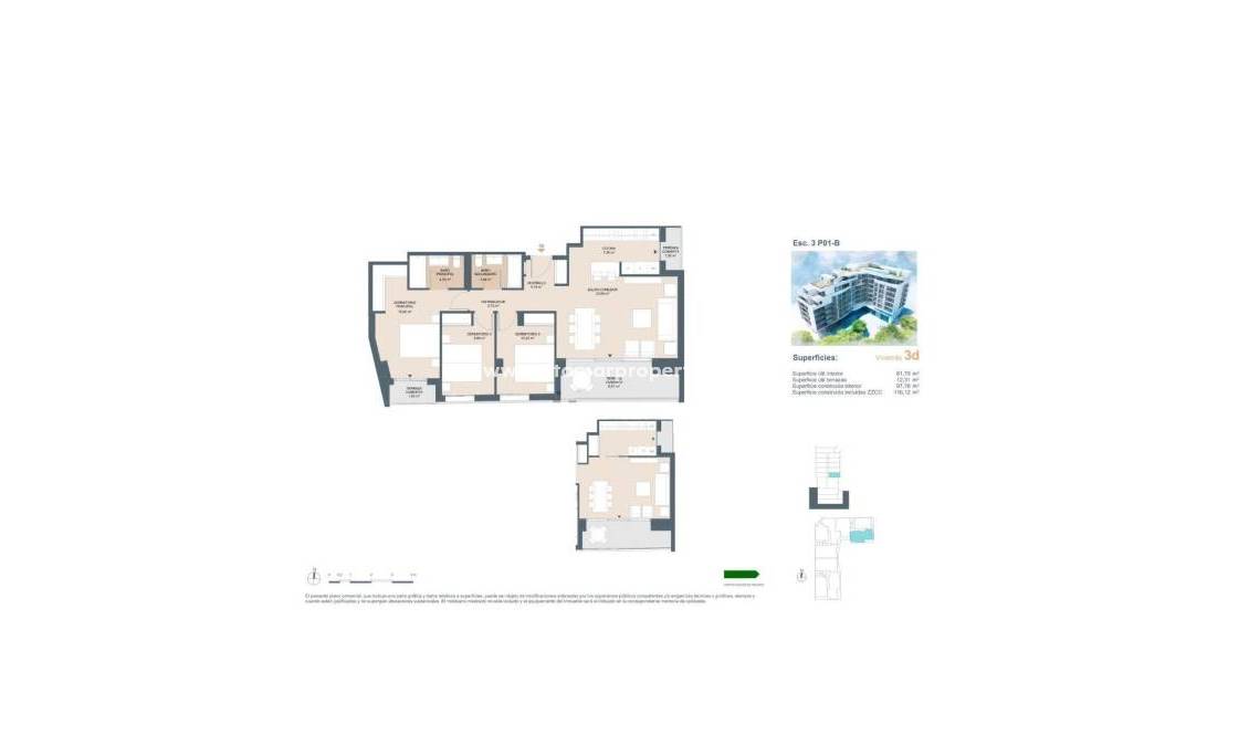  - Appartement - Alicante - Benalua