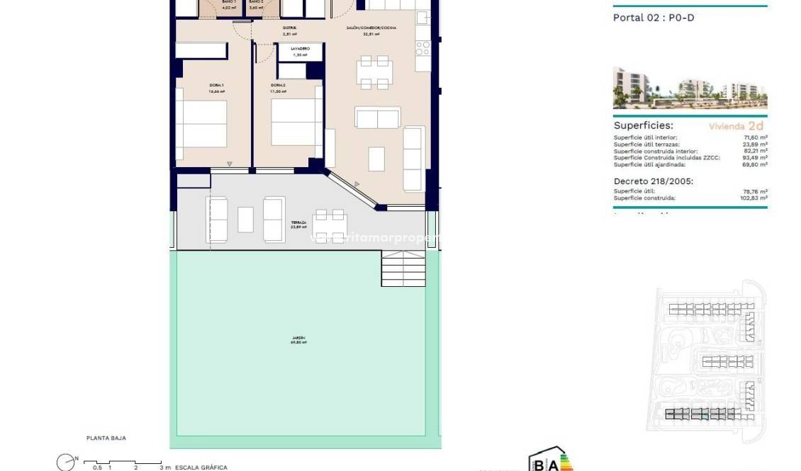  - Wohnung - Almerimar