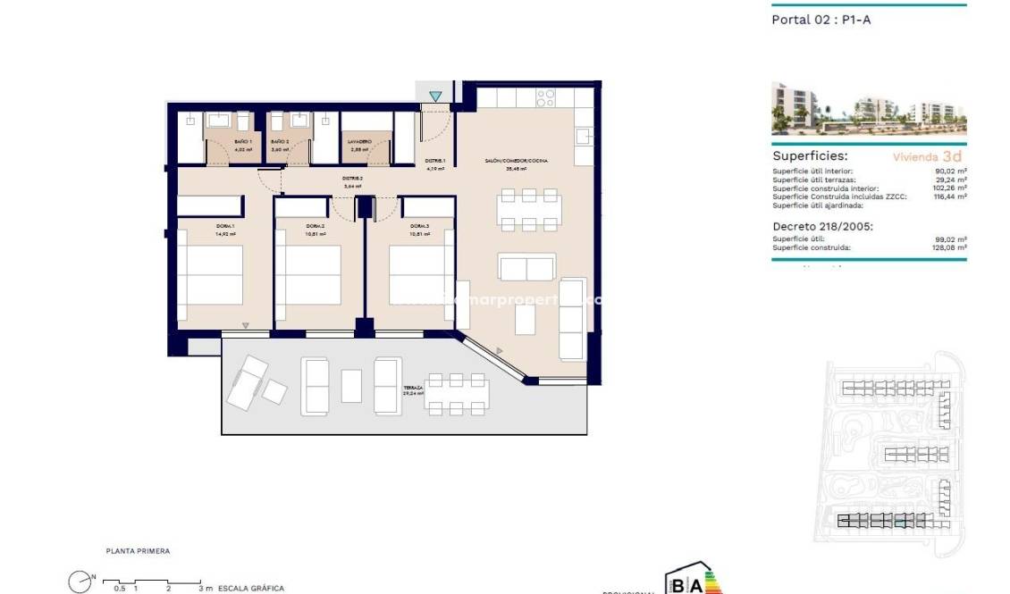  - Appartment - Almerimar