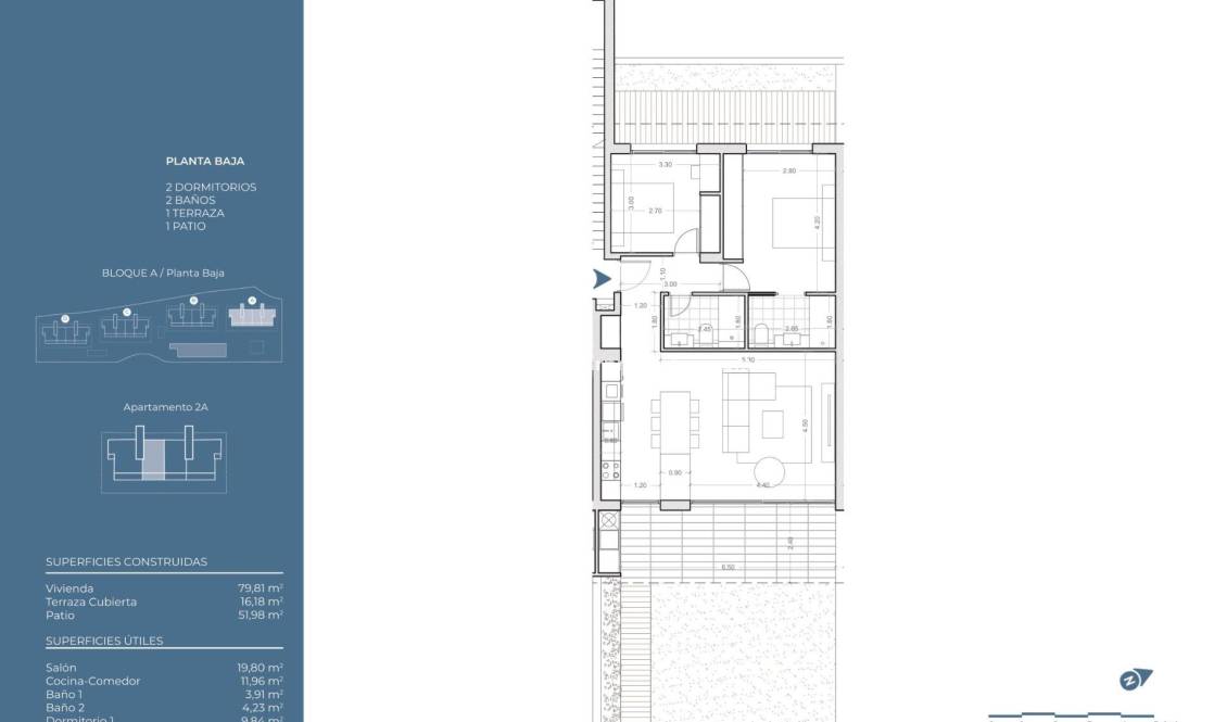 - Wohnung - La Nucia - Puerto Azul