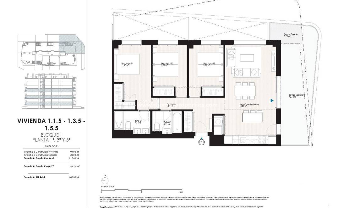  - Apartamento - Villajoyosa - Playa del Torres