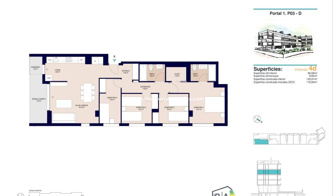  - Apartment - Alicante - San Agustín-PAU 2