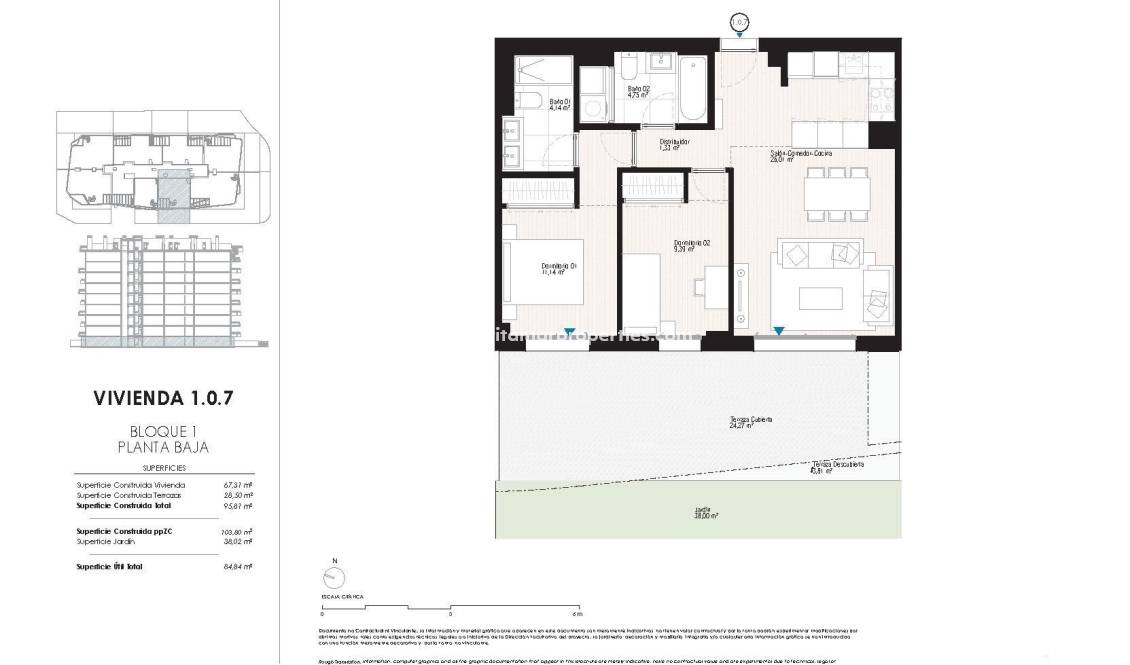  - Appartement - Villajoyosa - Playa del Torres