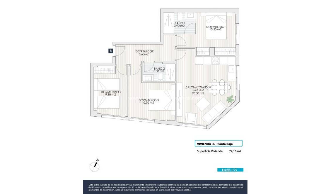  - Apartamento - Torrevieja - Playa de El Cura