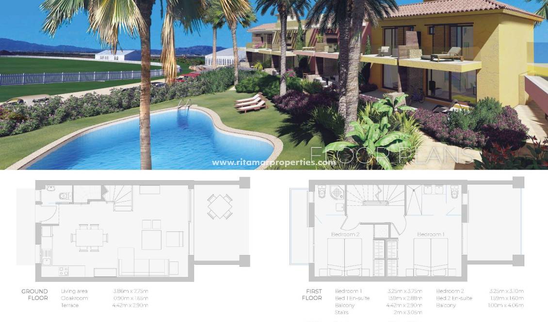  - Town House - Cuevas del Almanzora - Desert Springs Golf Club
