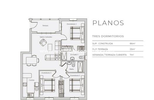  - Appartement - Cuevas del Almanzora - Desert Springs Golf Club