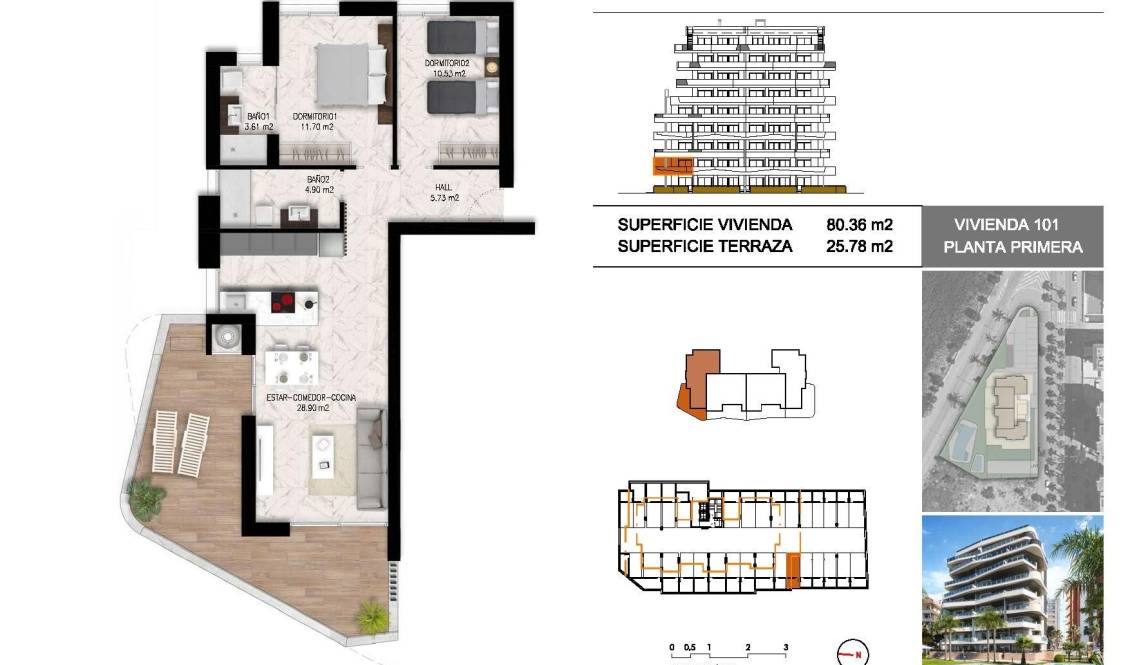 - Appartement - Guardamar del Segura - Puerto