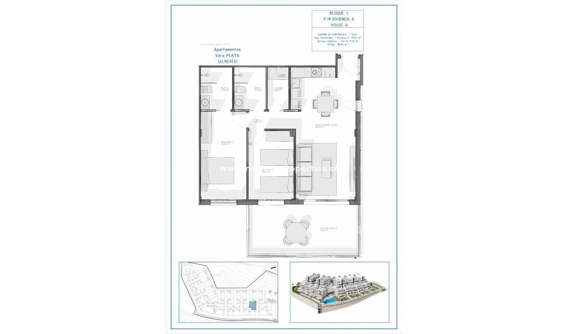  - Wohnung - Vera - Vera Playa