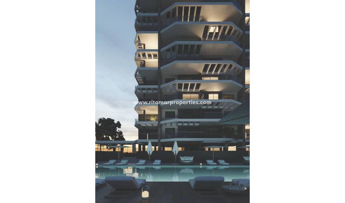  - Wohnung - Calpe - Playa Cantal Roig