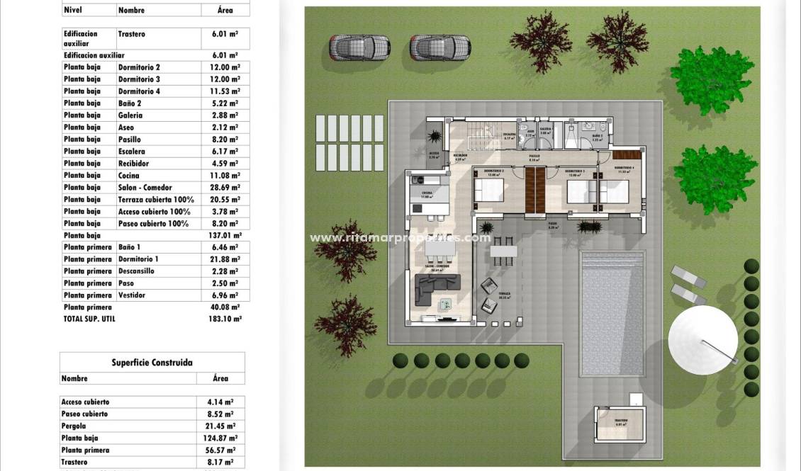  - Villa - Aspe Pedanias - Pedanías Oeste