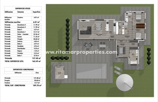  - Villa - Aspe Pedanias - Pedanías Oeste