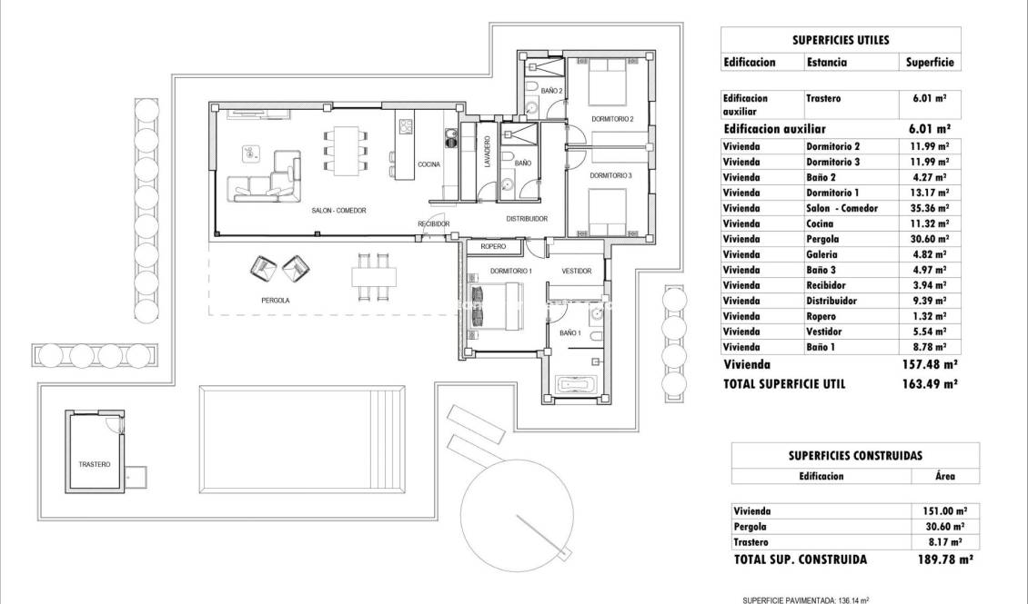  - Villa - Aspe Pedanias - Pedanías Oeste