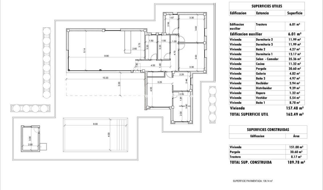  - Villa - Aspe Pedanias - Pedanías Oeste