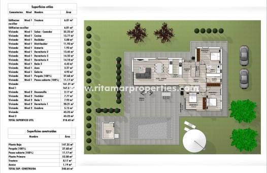  - Villa - Aspe Pedanias - Pedanías Este