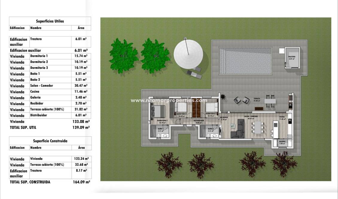  - Villa - Aspe Pedanias - Pedanías Oeste