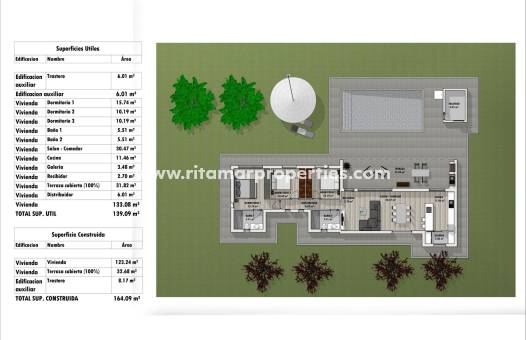  - Villa - Aspe Pedanias - Pedanías Oeste