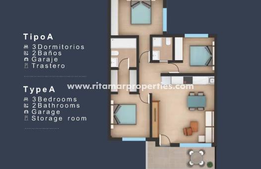  - Bungalow - San Pedro del Pinatar - Los Pinos