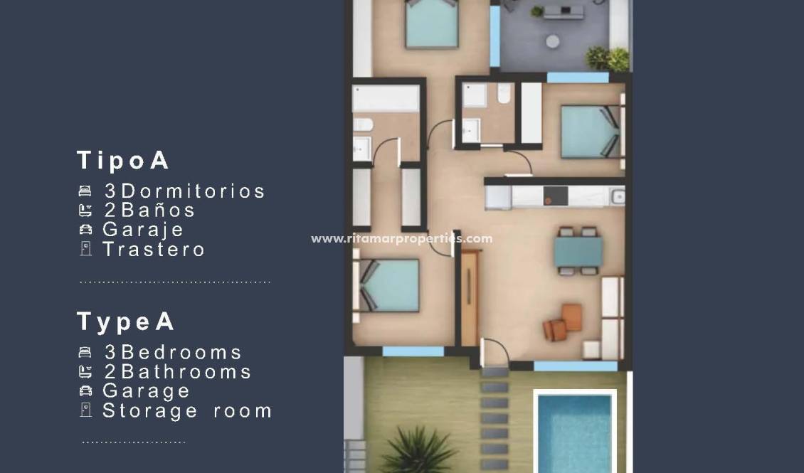  - Bungalow - San Pedro del Pinatar - Los Pinos