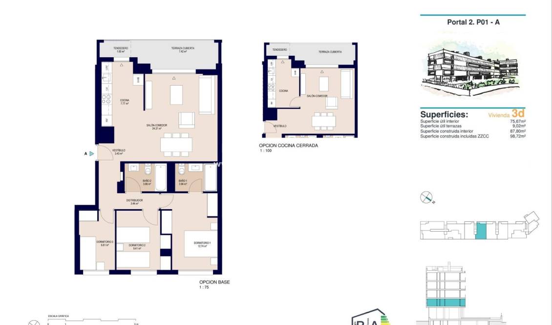  - Wohnung - Alicante - San Agustín-PAU 2