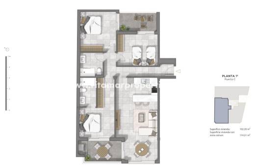  - Apartamento - Guardamar del Segura - Pueblo