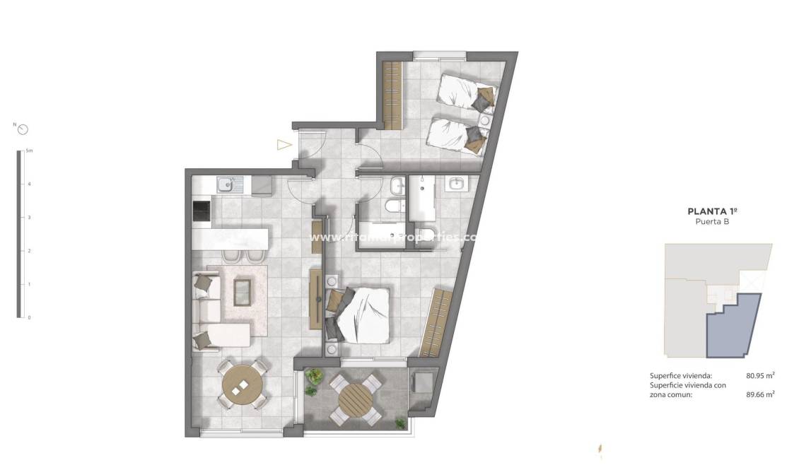  - Appartement - Guardamar del Segura - Pueblo